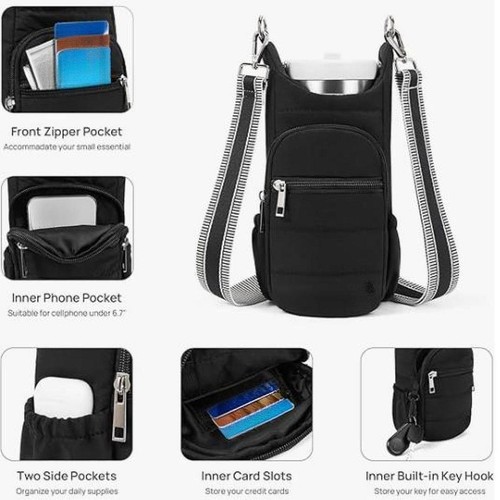 Water bottle holder - water, with