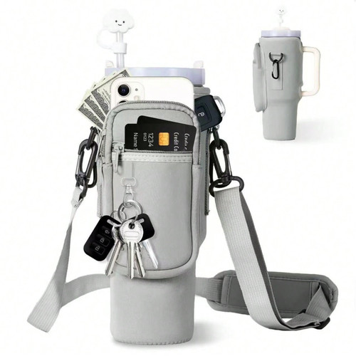 1pc water bottle carrier - water,