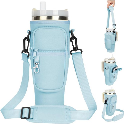 Water bottle carrier bag - water,