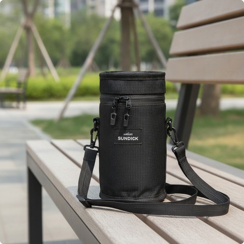 Water bottle carrier with - bottle,