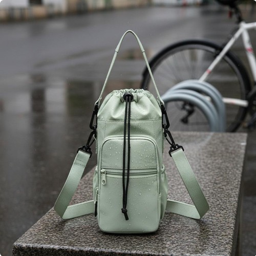 Water bottle bag with - water,