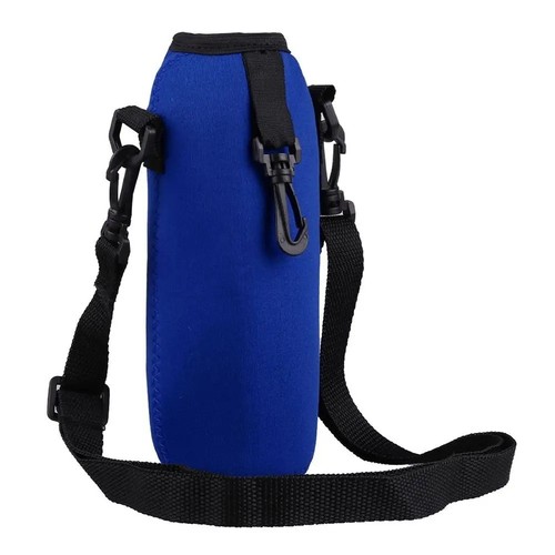 Portable neoprene water bottle - water,