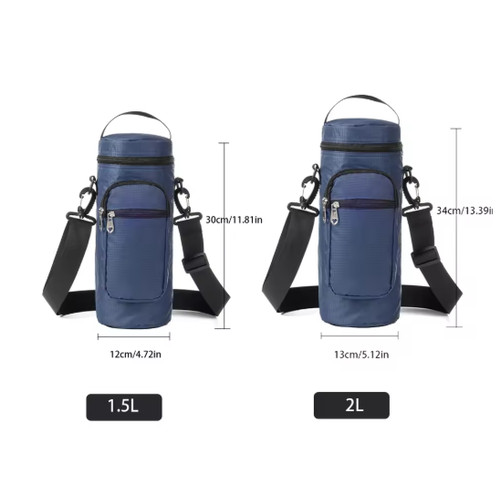 Water bottle pouch bag - water,