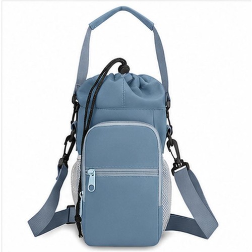 Insulated water bottle carrier - water,