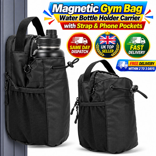 Magnetic gym bag water - gym, bottle