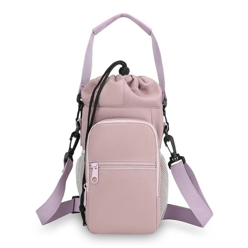 Portable water bottle carrier - water,